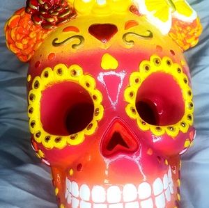 SUGAR SKULL DAY OF THE DEAD HALLOWEEN